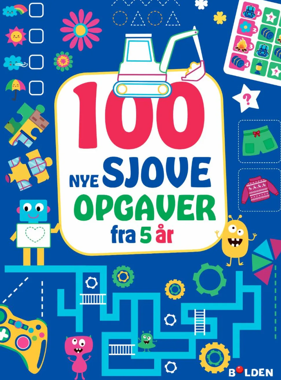 100 nye sjove opgaver - Fra 5 år