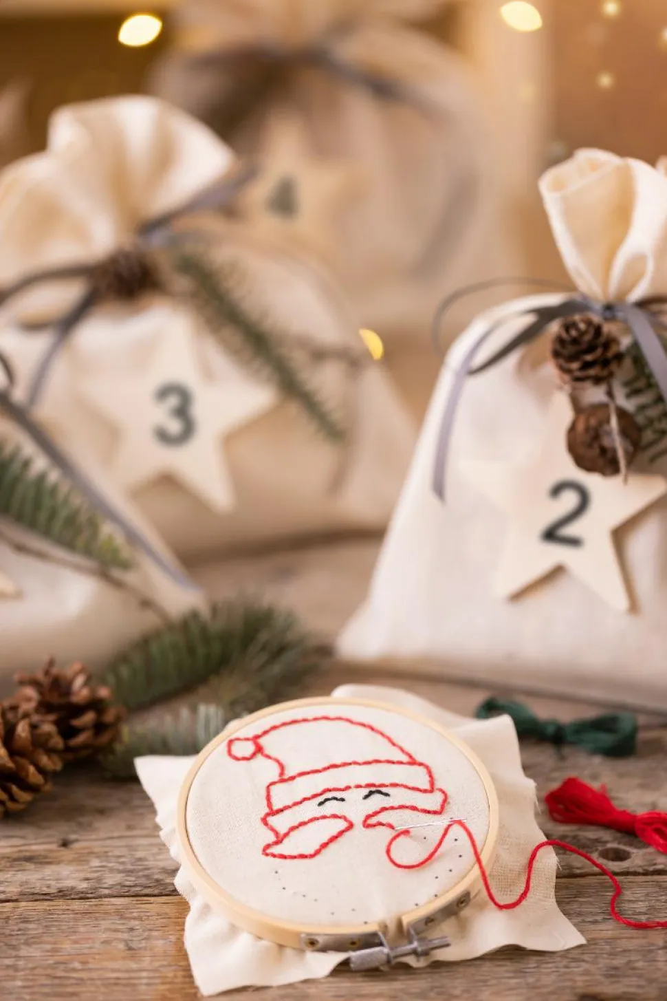 Adventskalender - Broderiprojekter