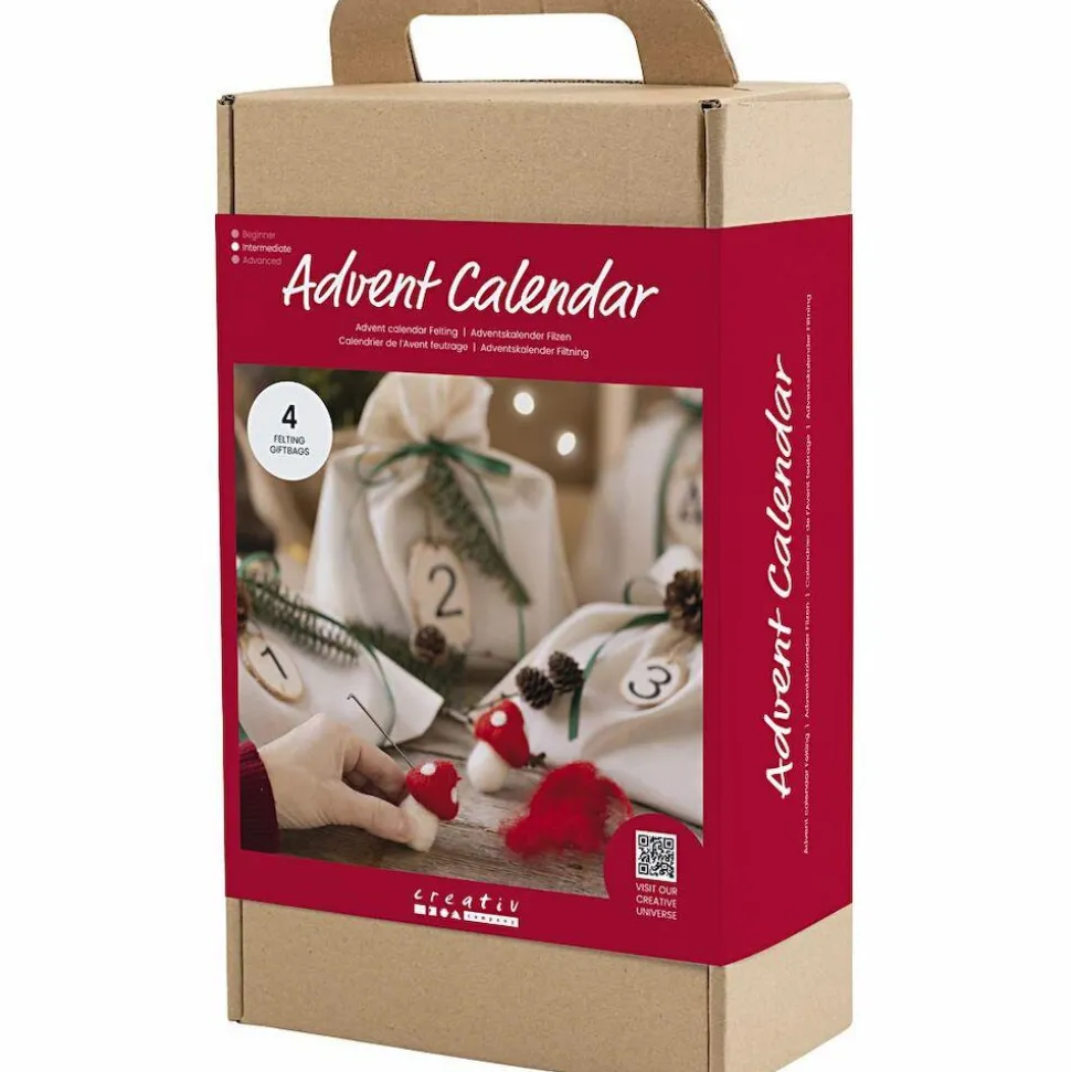 Adventskalender - Filte-projekter