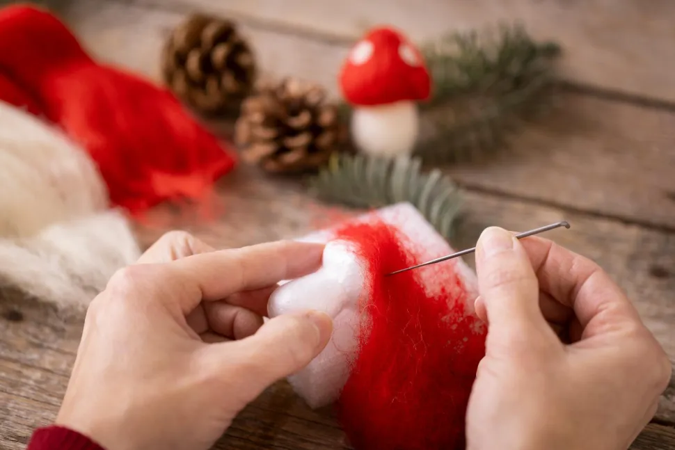 Adventskalender - Filte-projekter