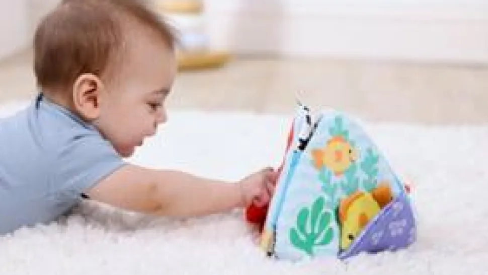 Aktivitetstrekant til baby - Havdyr