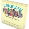 Alfabetkuffert med rim og remser