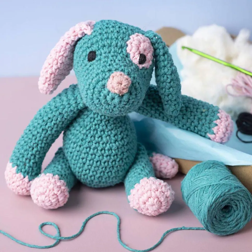 Amigurumi hæklekit - Hunden Honey