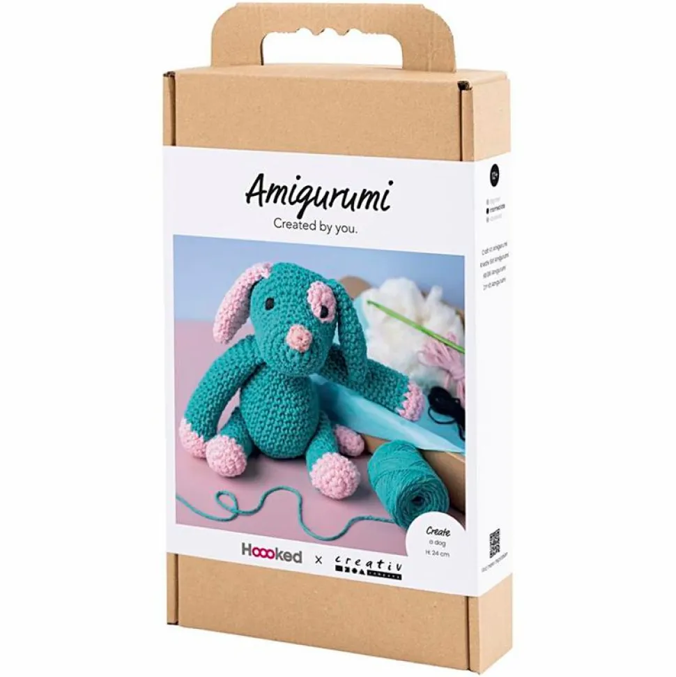 Amigurumi hæklekit - Hunden Honey