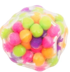 Anti-stress bold Ø7 cm - Neon, 1 stk