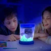 Aqua Dragons i farveskiftende akvarium med LED lys