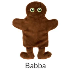Babblarna sprogtræning - Hånddukker 30 cm
