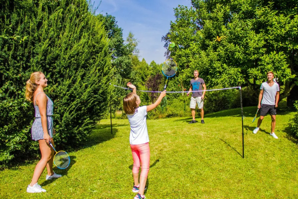 Badmintonsæt - Familie, inkl. net