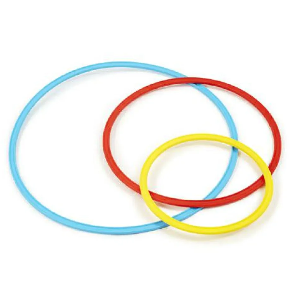 Balancebane tilb. - Hula Hoops 50 cm, 3 stk