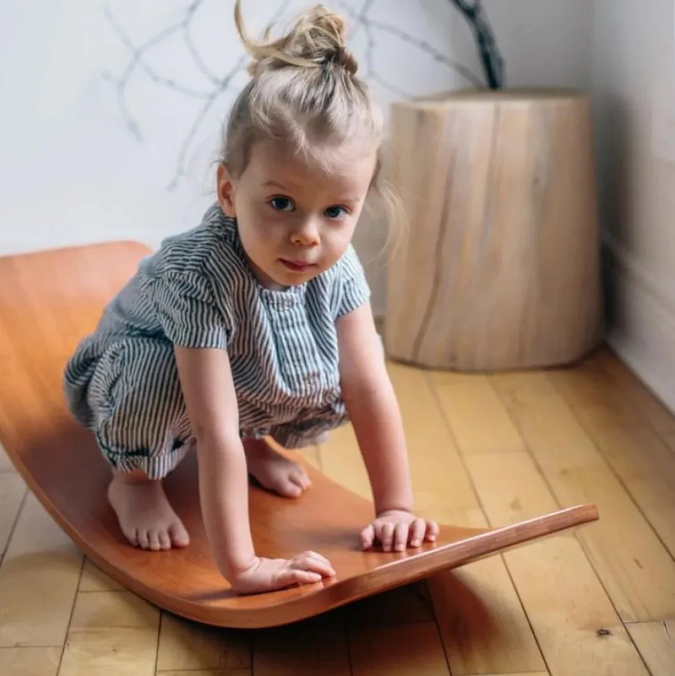 Balancebræt Kinderboard - Bambus