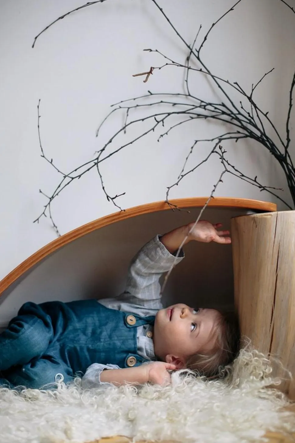 Balancebræt Kinderboard - Bambus