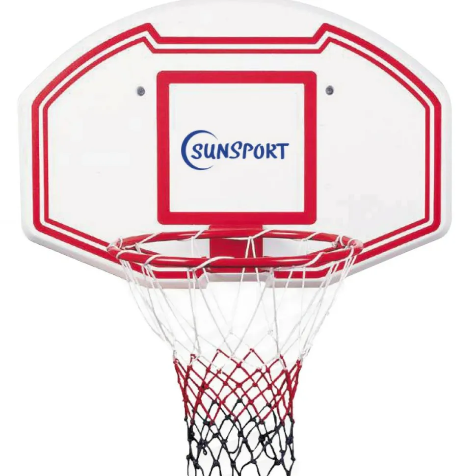 Basketballkurv på plade
