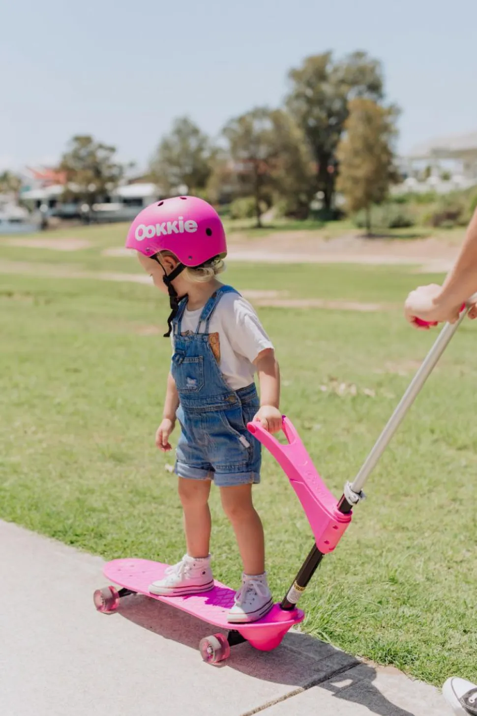 Begynder-skateboard - Pink