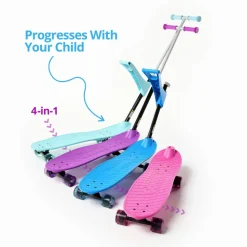 Begynder-skateboard - Pink