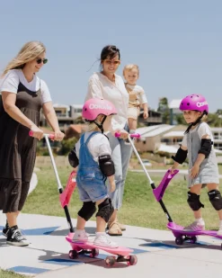 Begynder-skateboard - Pink