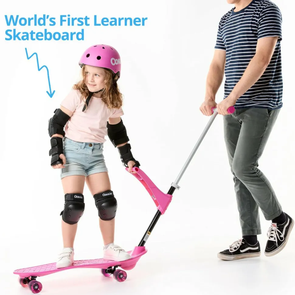 Begynder-skateboard - Pink