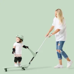 Begynder-skateboard - Salvie grøn