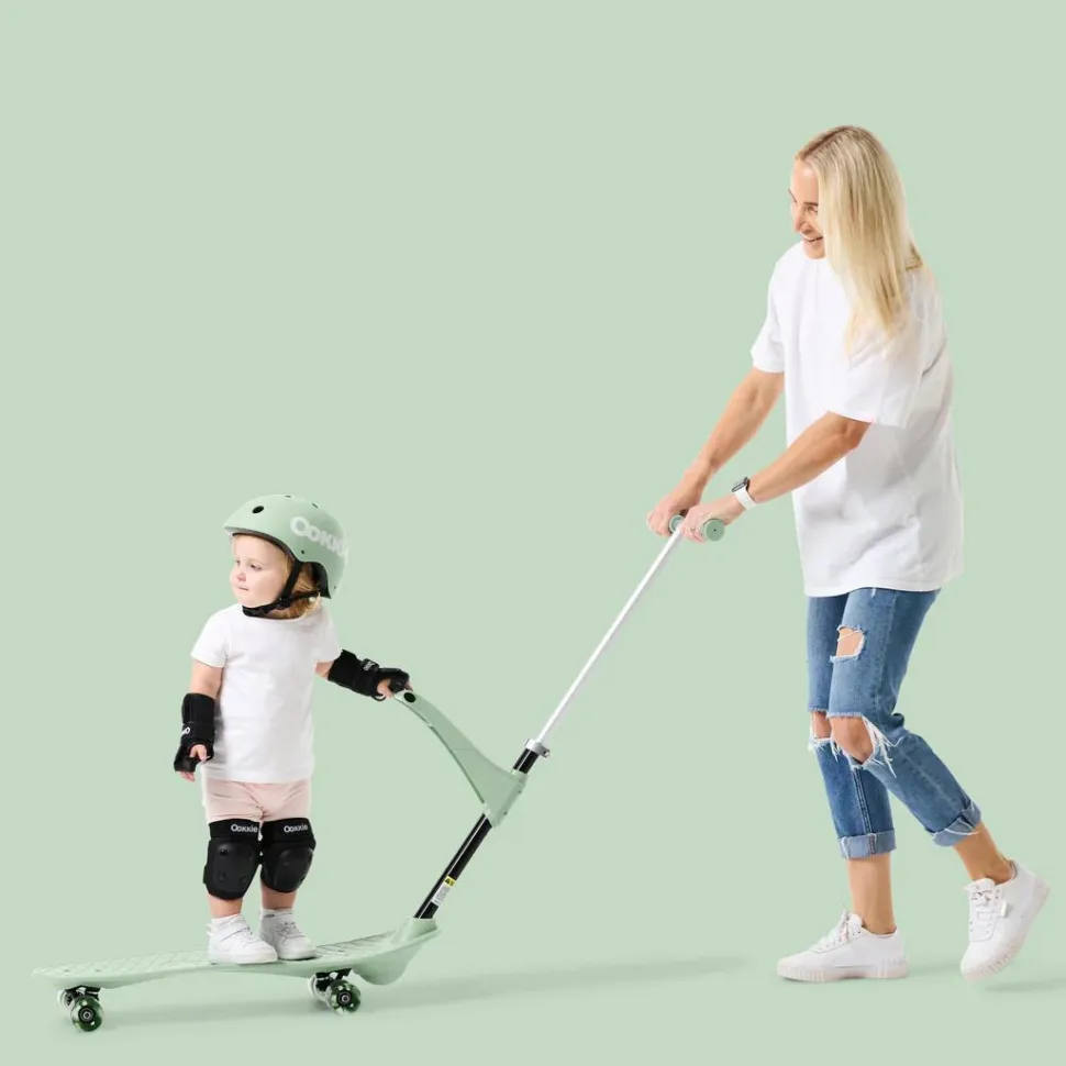 Begynder-skateboard - Salvie grøn