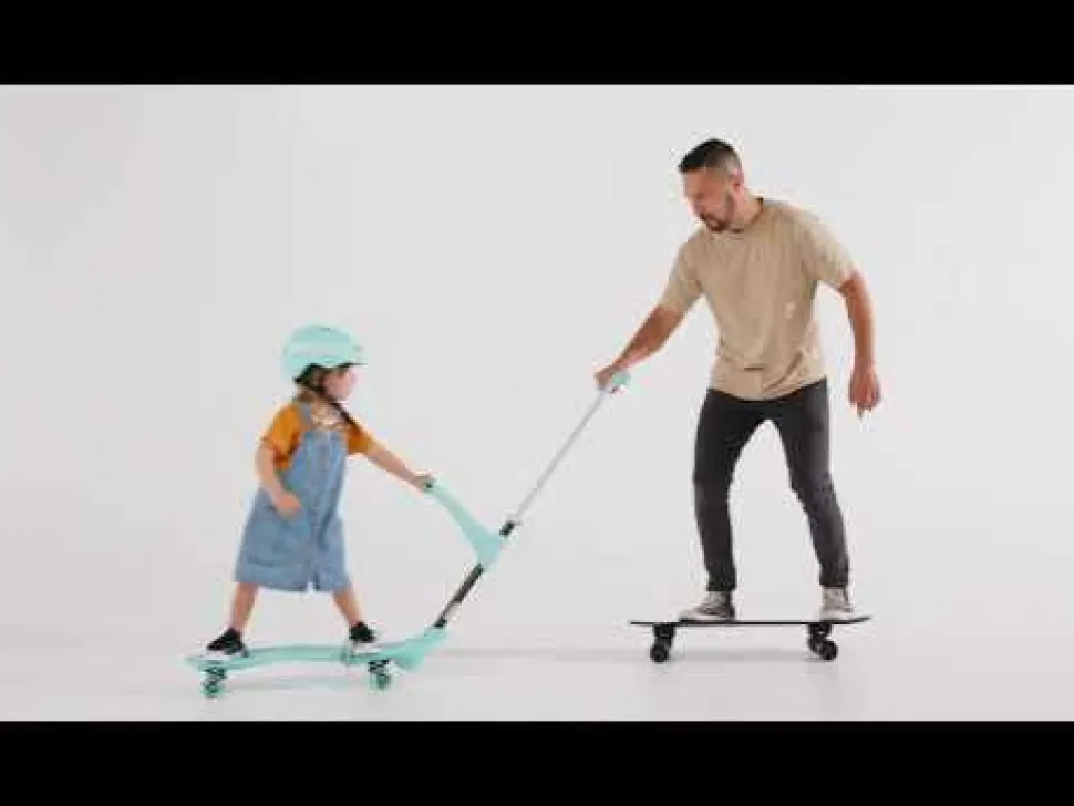 Begynder-skatebord - Blå