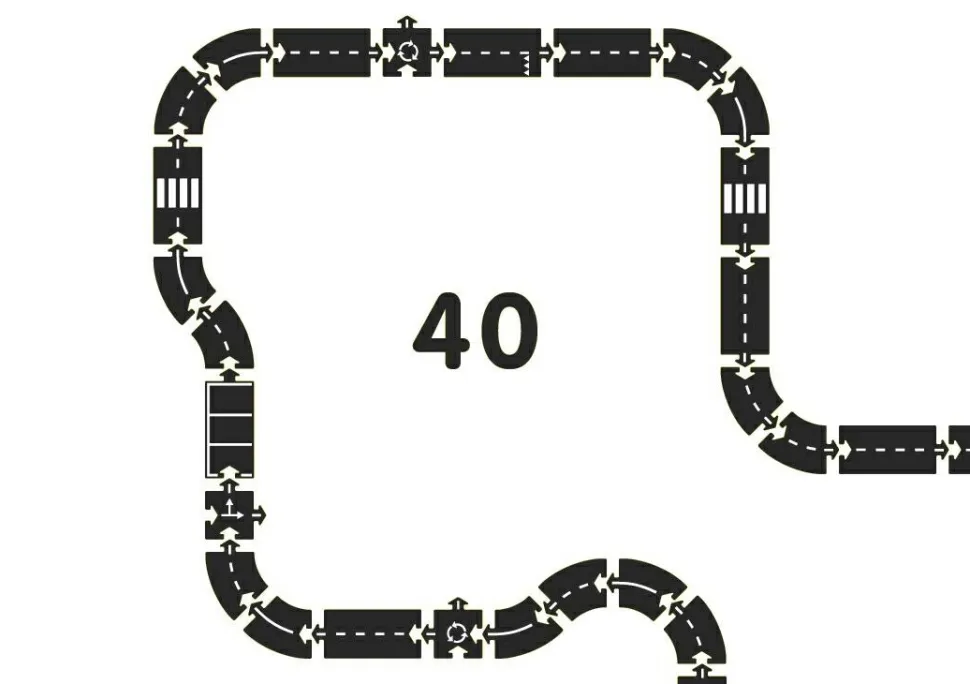 Bilbane - Vejens Konge, 40 dele