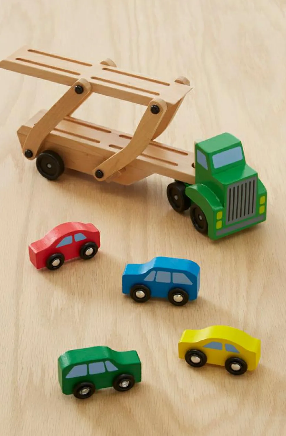 Biltransporter med 4 biler