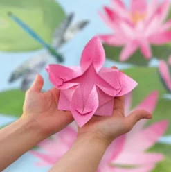 Blomster origami
