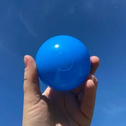 Boldbassin bolde Ø7 cm - Klar blå, 100 stk