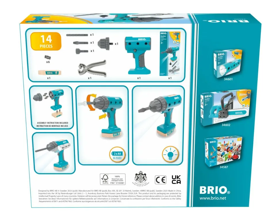 BRIO Builder - Skruemaskine
