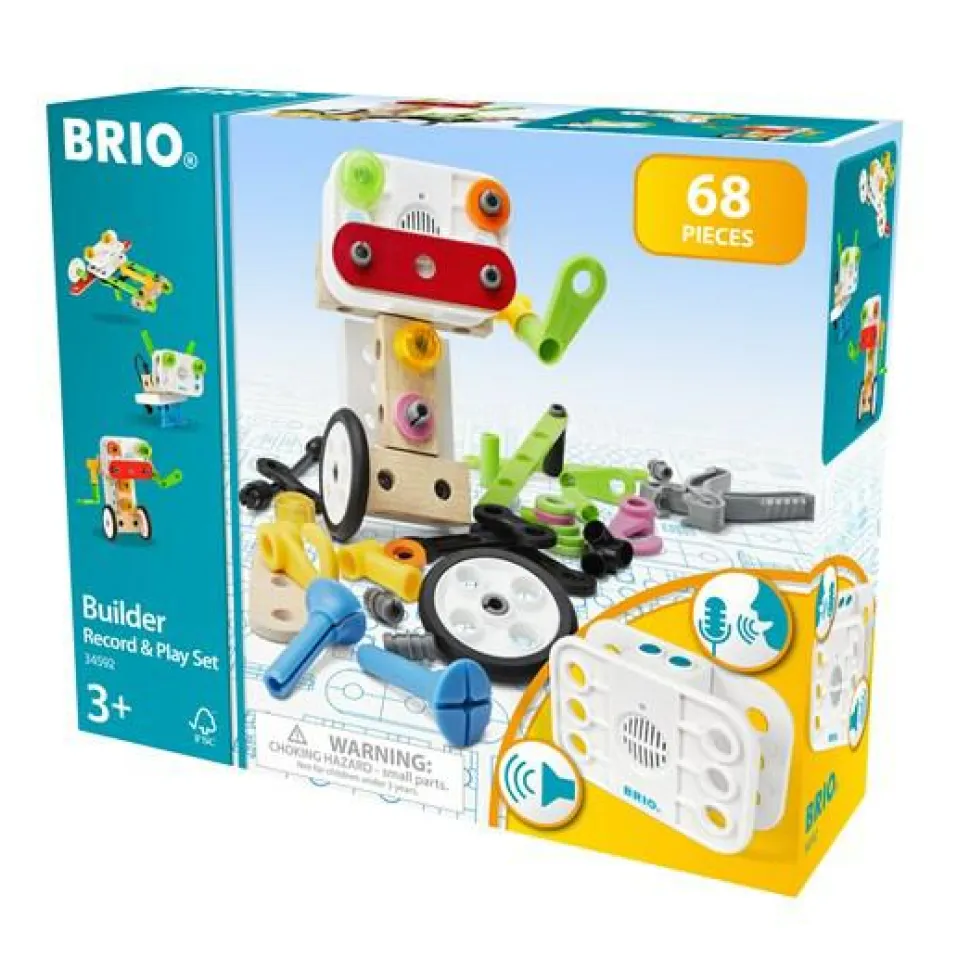 BRIO Builder - Sæt med optager og afspiller