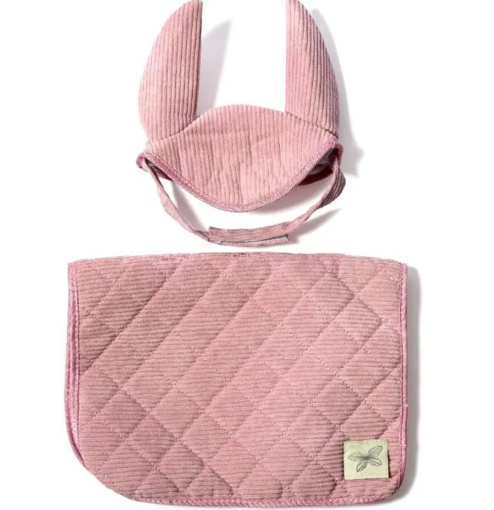 byASTRUP tilbehør - Sadelunderlag & hut, rosa