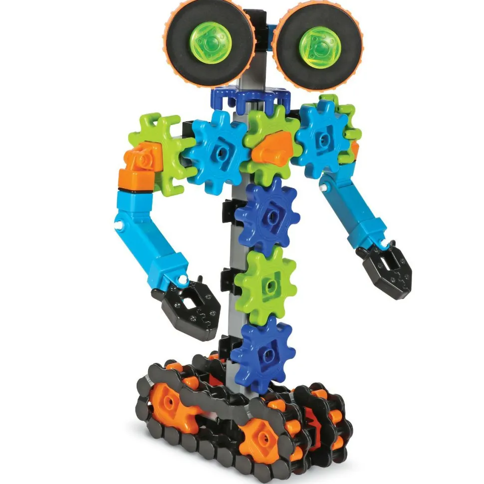 Byg med tandhjul - Bevægelige robotter