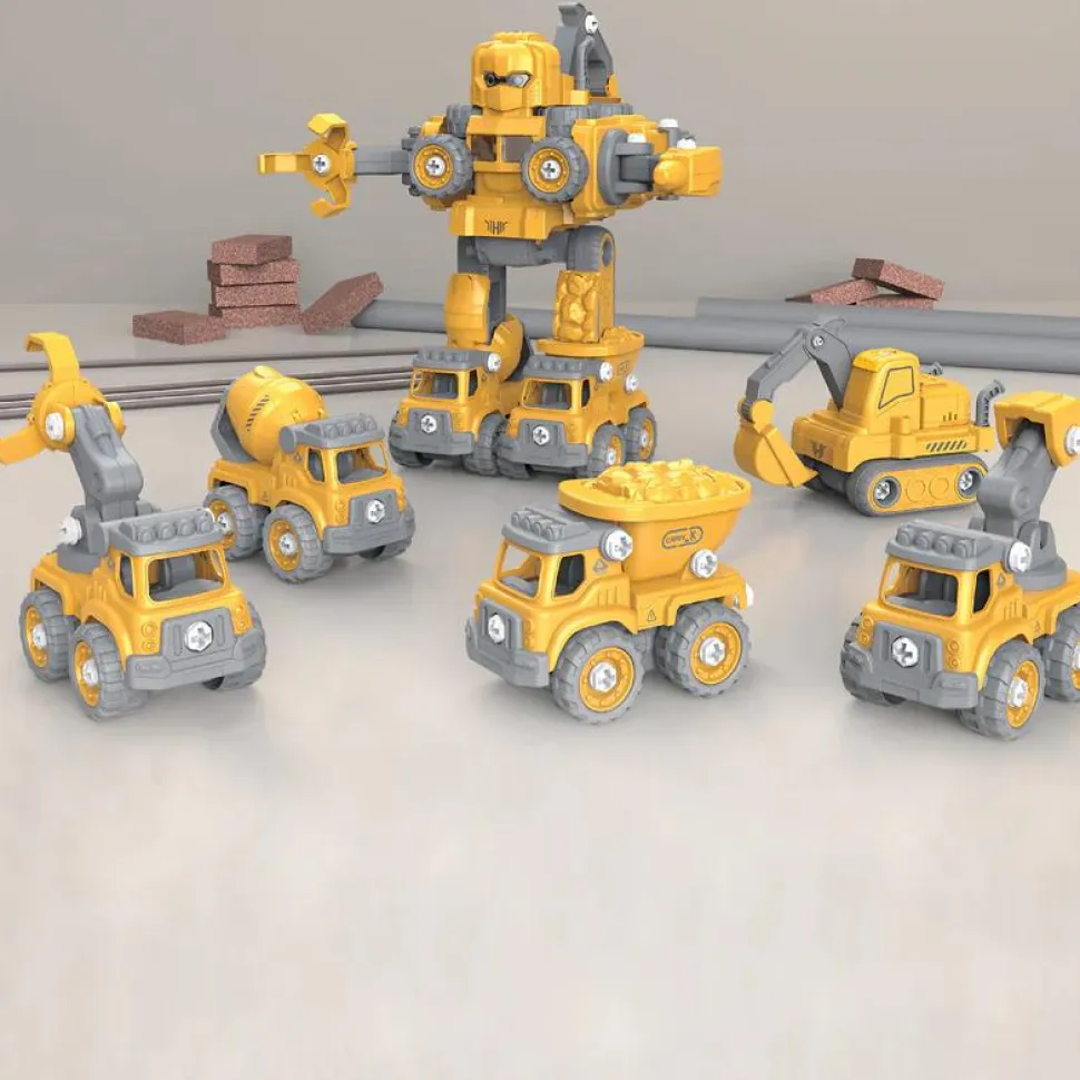 Byg selv 5-i-1 Truck-O-Bot