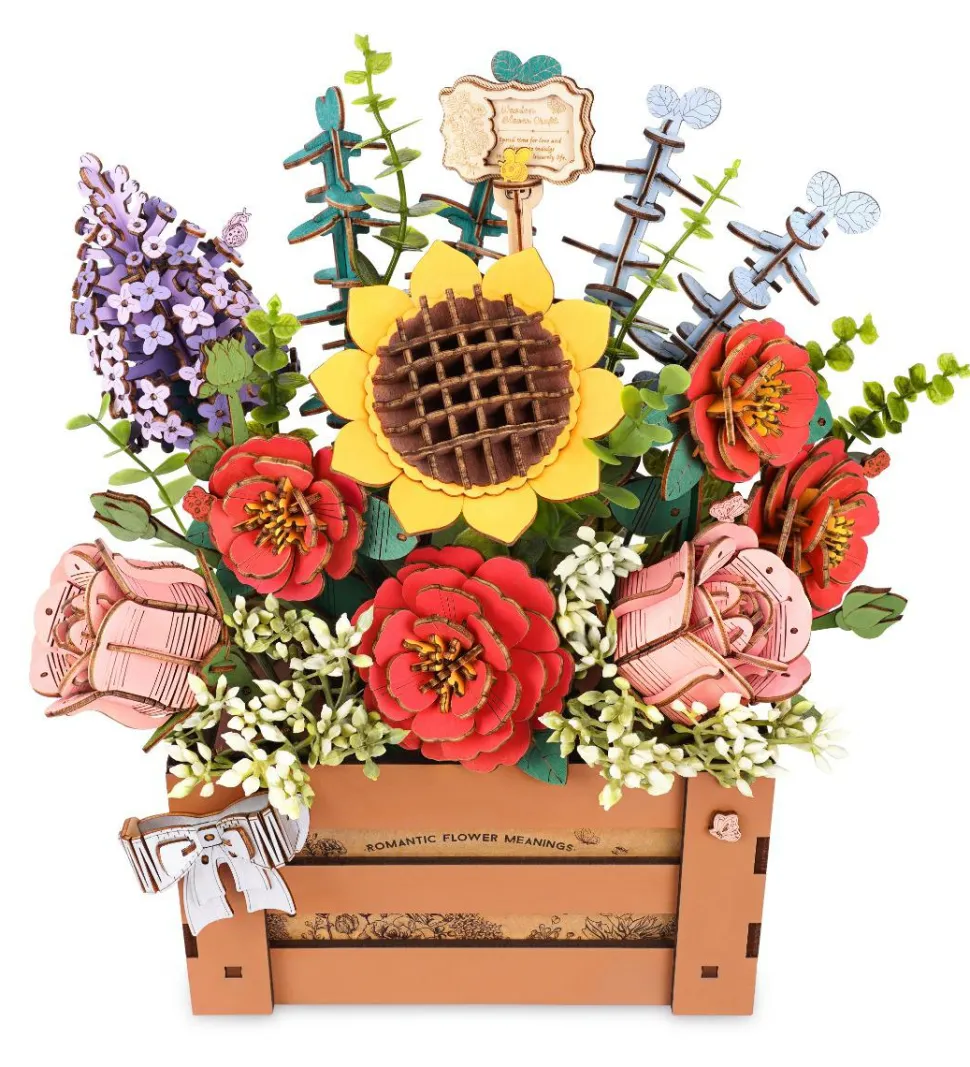 Byg-en-blomst - Sommerblomster i kasse