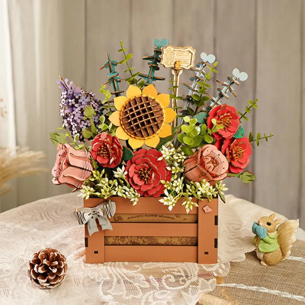Byg-en-blomst - Sommerblomster i kasse