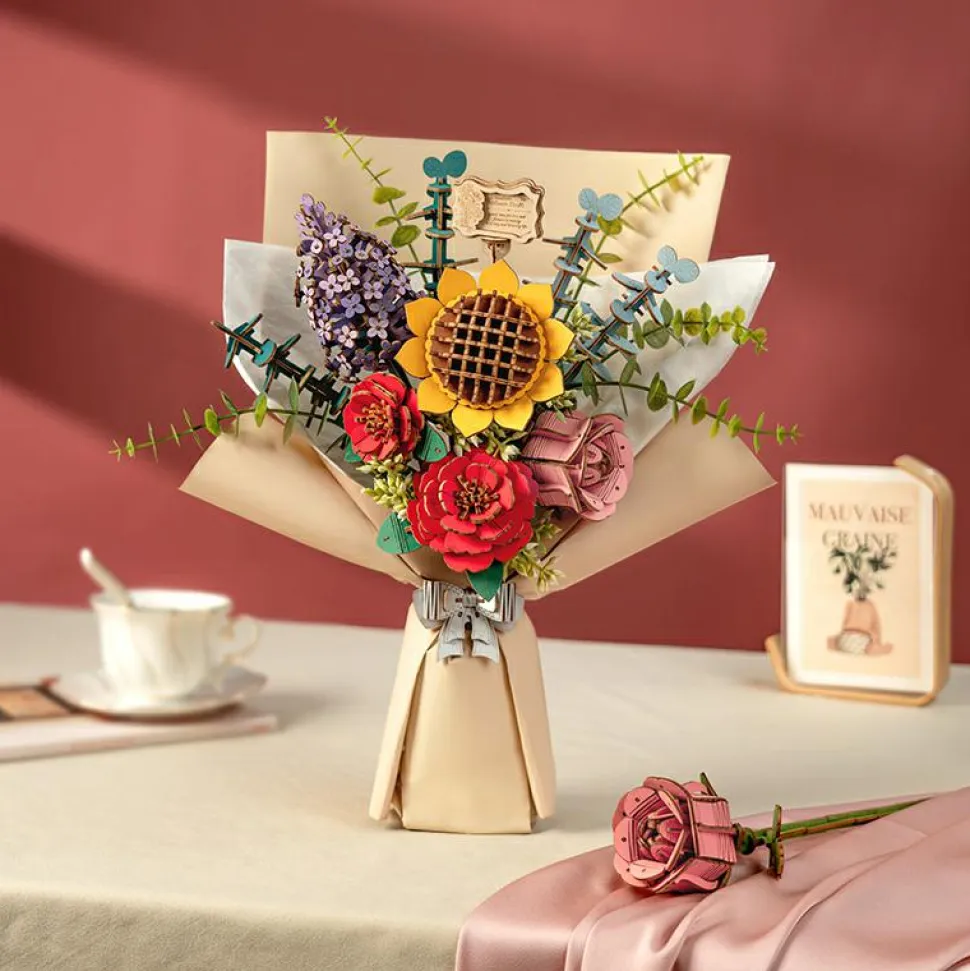 Byg-en-blomst - Sommerbuket