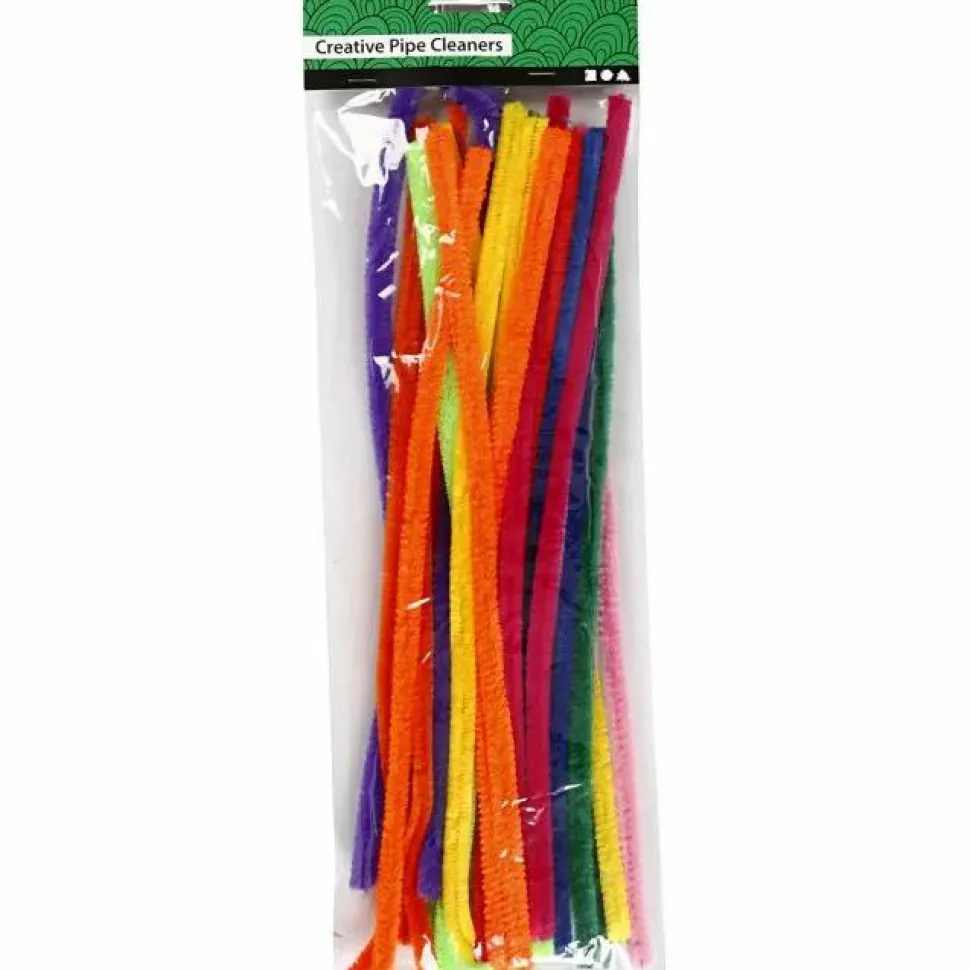 Chenille - Tykkelse 6 mm, 50 stk