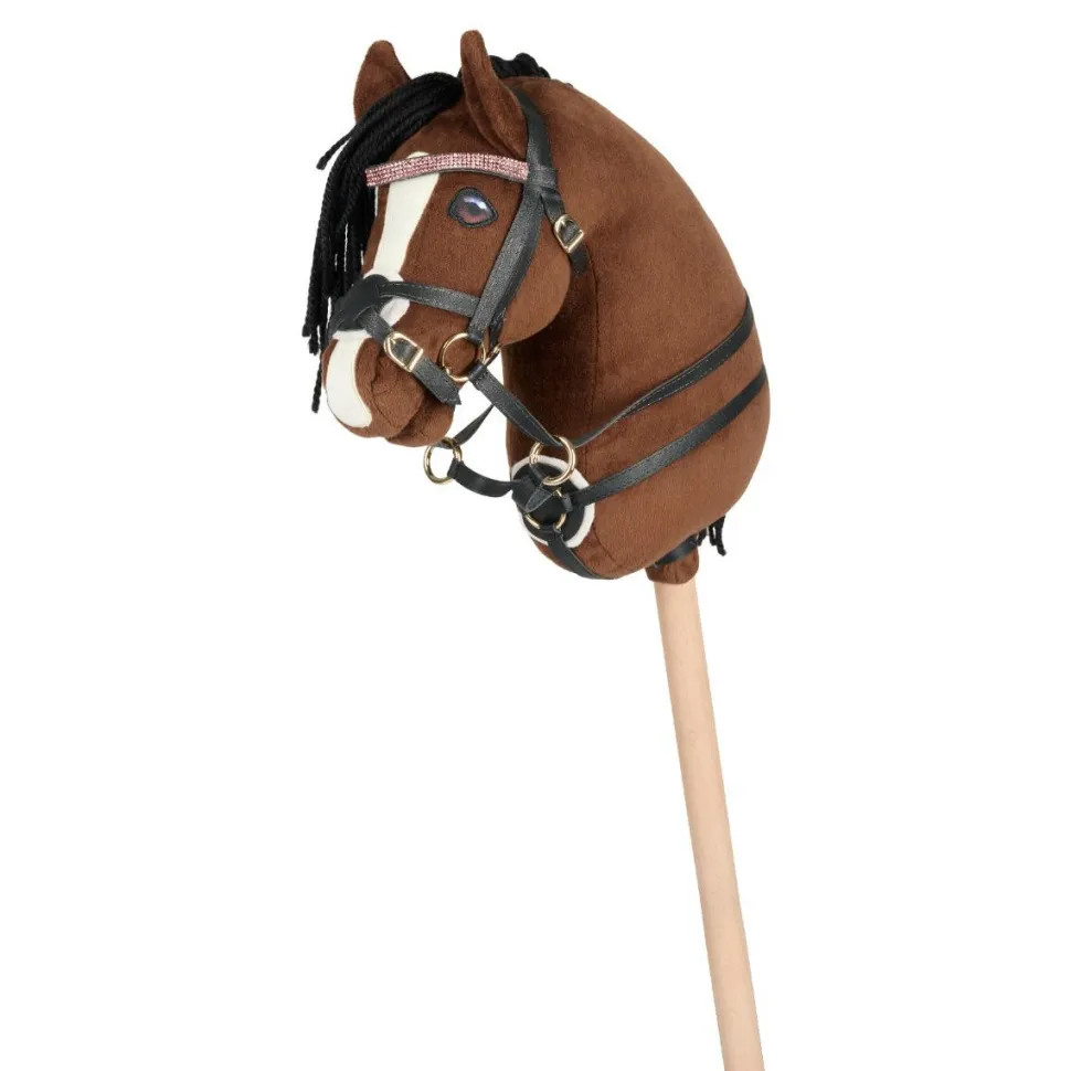 Cheval Roi tilbehør - Martingal, Sort/guld