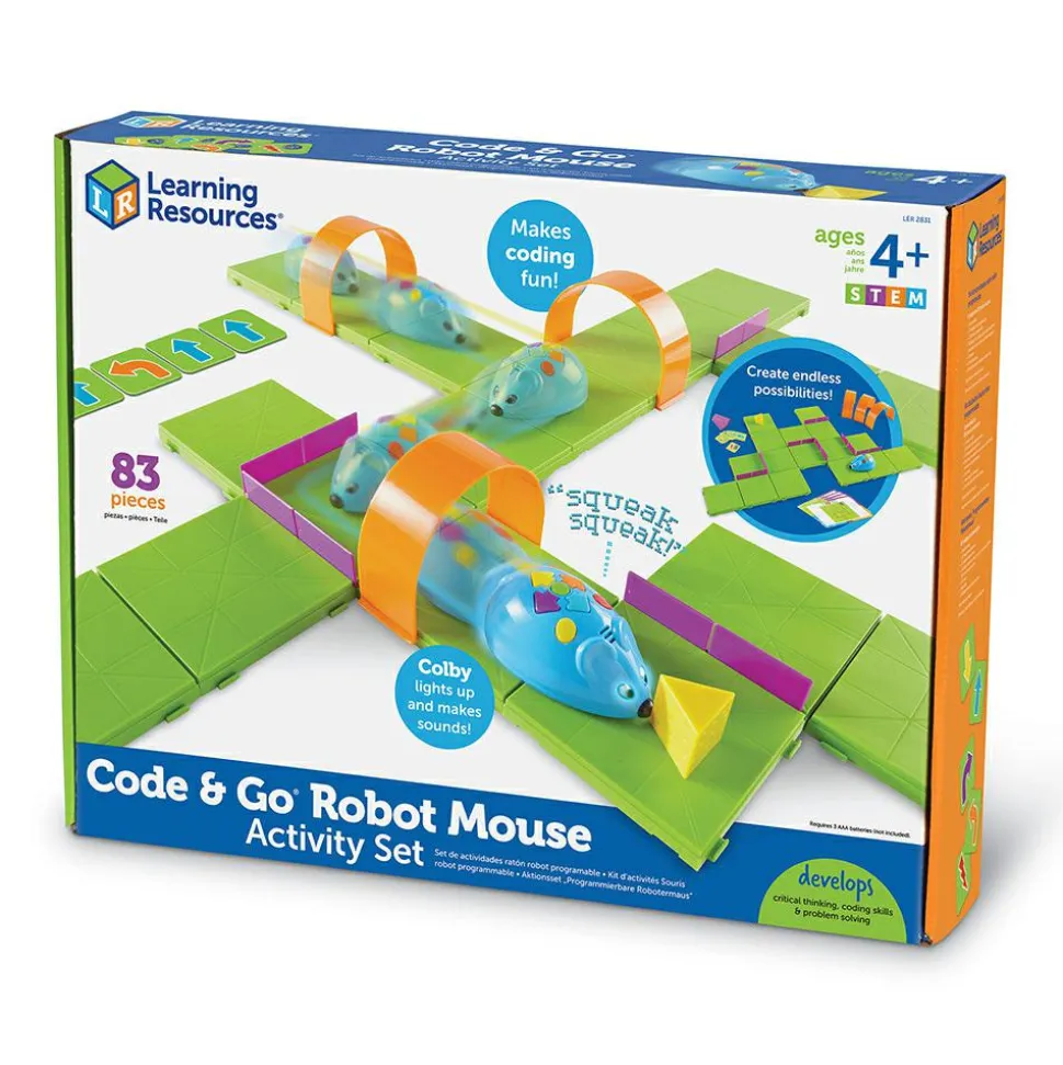 Code & Go Robotmus - Aktivitetssæt