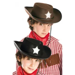 Cowboy hat 52 cm (ass.)