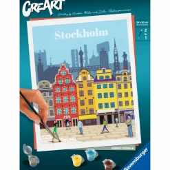 CreArt Paint by Numbers - Stockholm