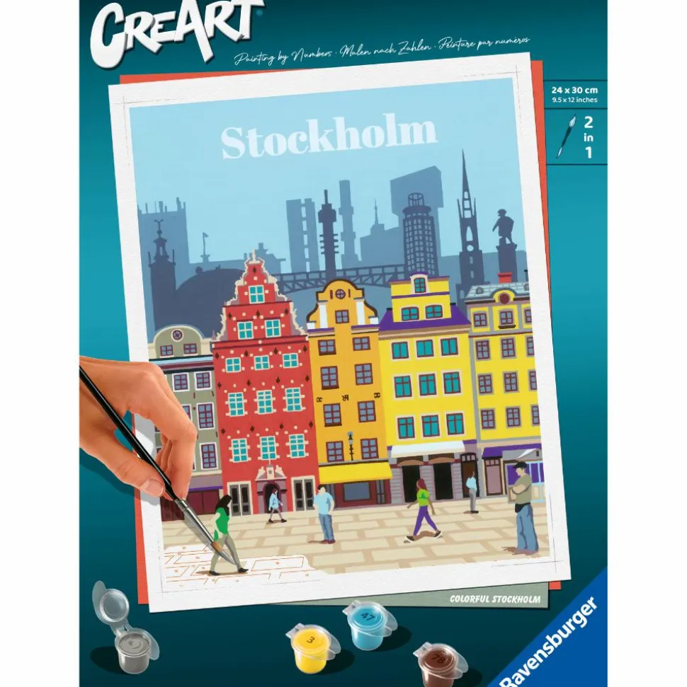 CreArt Paint by Numbers - Stockholm