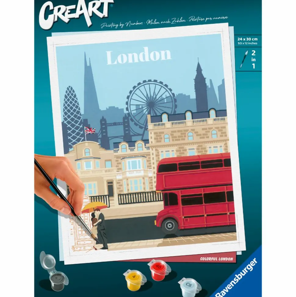 CreArt Paint by Numbers - London