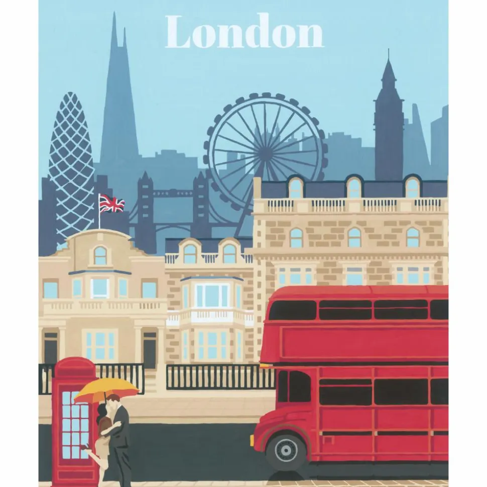 CreArt Paint by Numbers - London