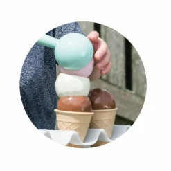 Cupcake- & issæt med 56 dele
