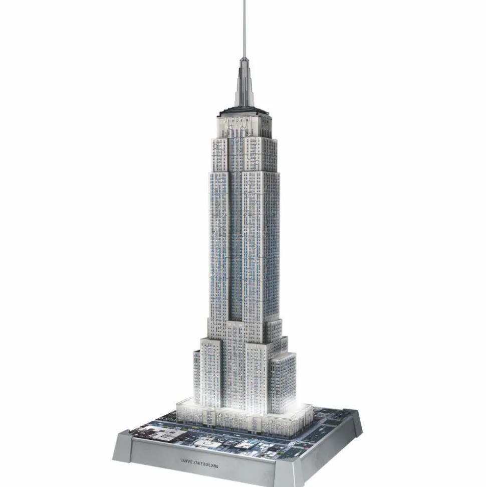 3D puslespil LED m. 216 brk. - Empire State