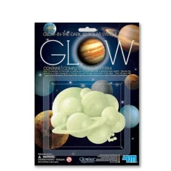 3D solsystem - Glow-in-the-dark
