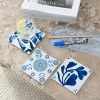 Dekorer porcelæns-bordskånere, 3 stk