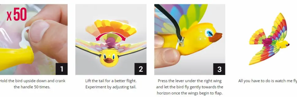 Den mekaniske fugl - Timmy Bird