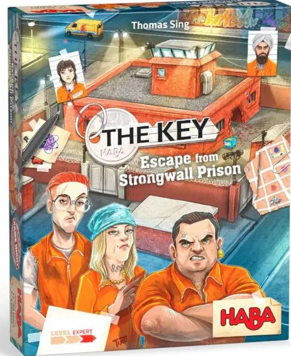Detektivspil The Key - Fængselsflugten