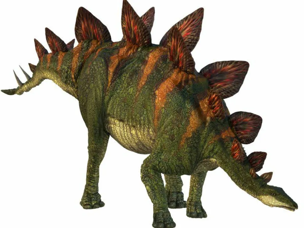 Dias med dinosaur
